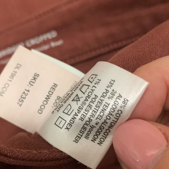 DL 1961 nwt 16w Bridget cropped high rise instasculpt boot - Picture 8 of 9